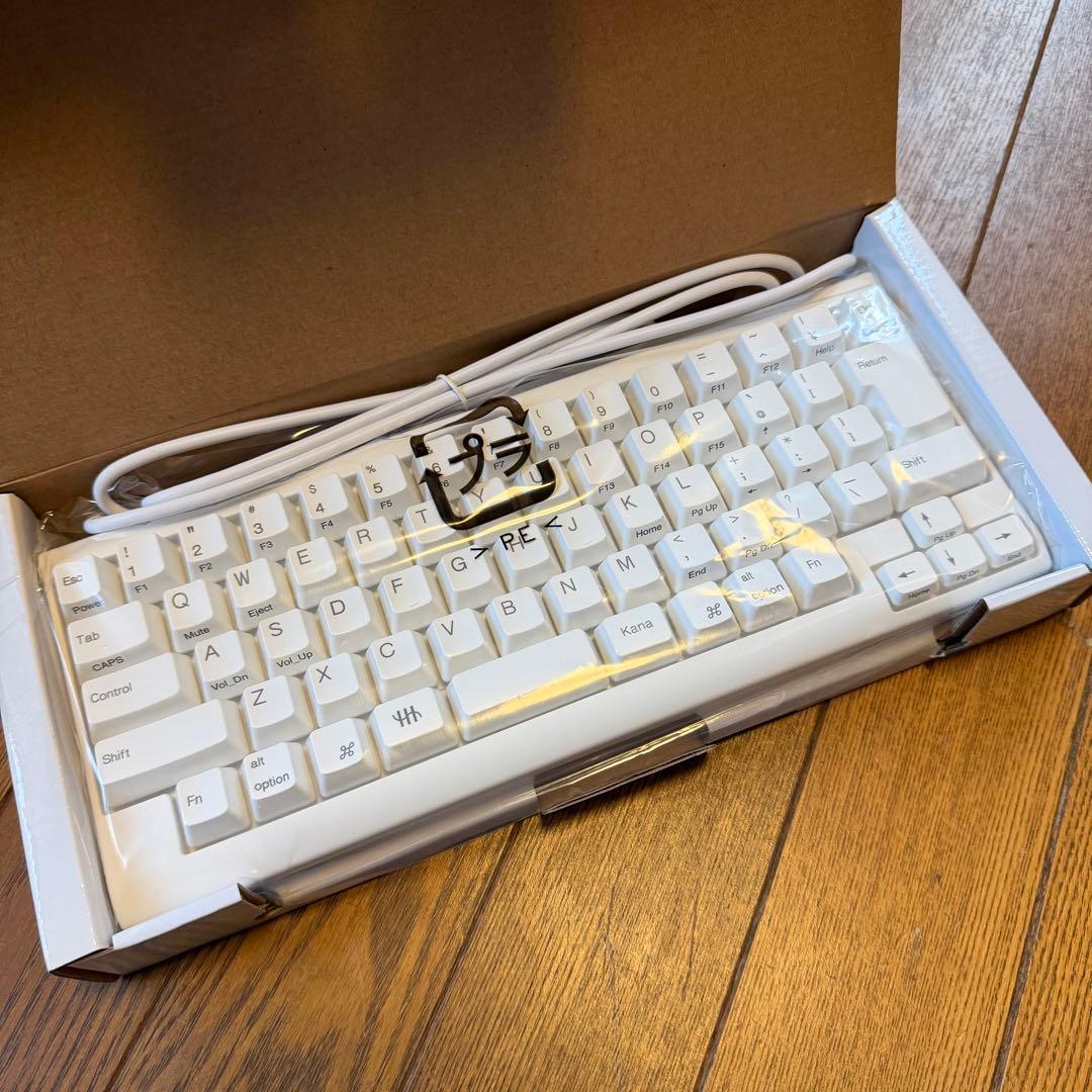 HHKB Lite2 for Mac 日本語配列 かな無刻印　ホワイト