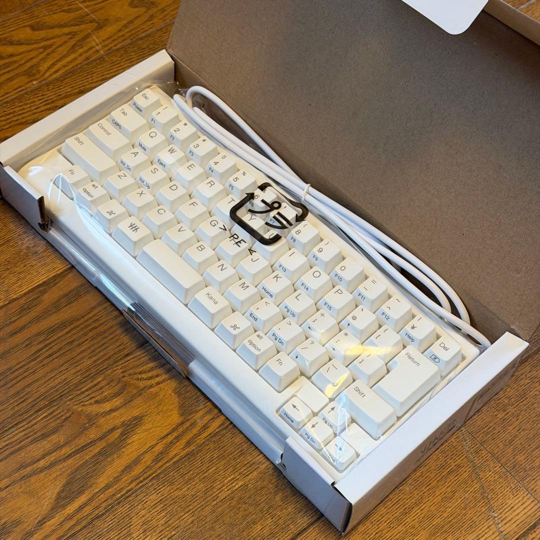 HHKB Lite2 for Mac 日本語配列 かな無刻印　ホワイト