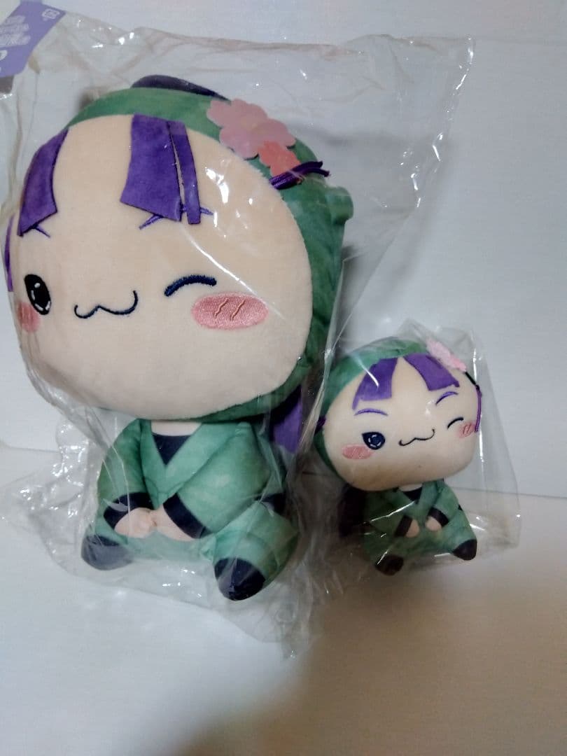 フリューくじ 忍たま乱太郎 ふんわり桜もちぴこの段　立花仙蔵セット