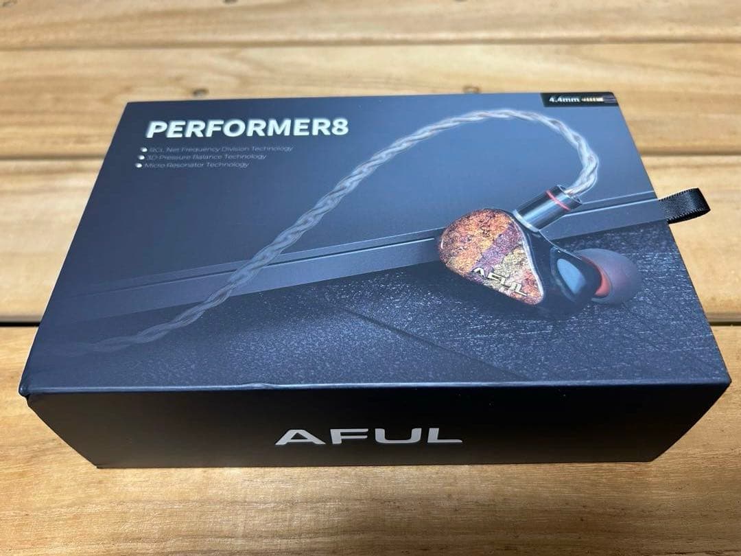 AFUL PERFORMER8 4.4mm 有線イヤホン