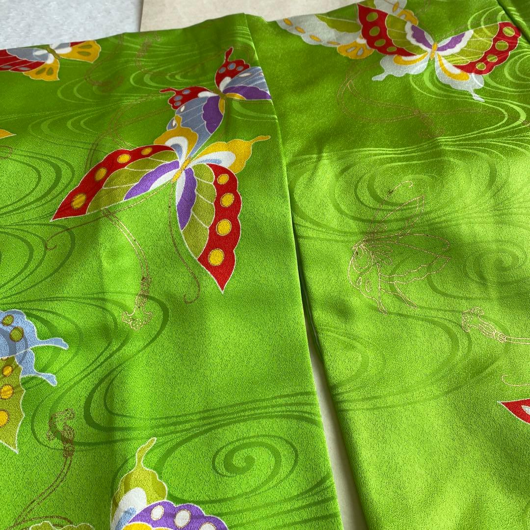 7歳七五三　正絹お着物　お正月　ひな祭り