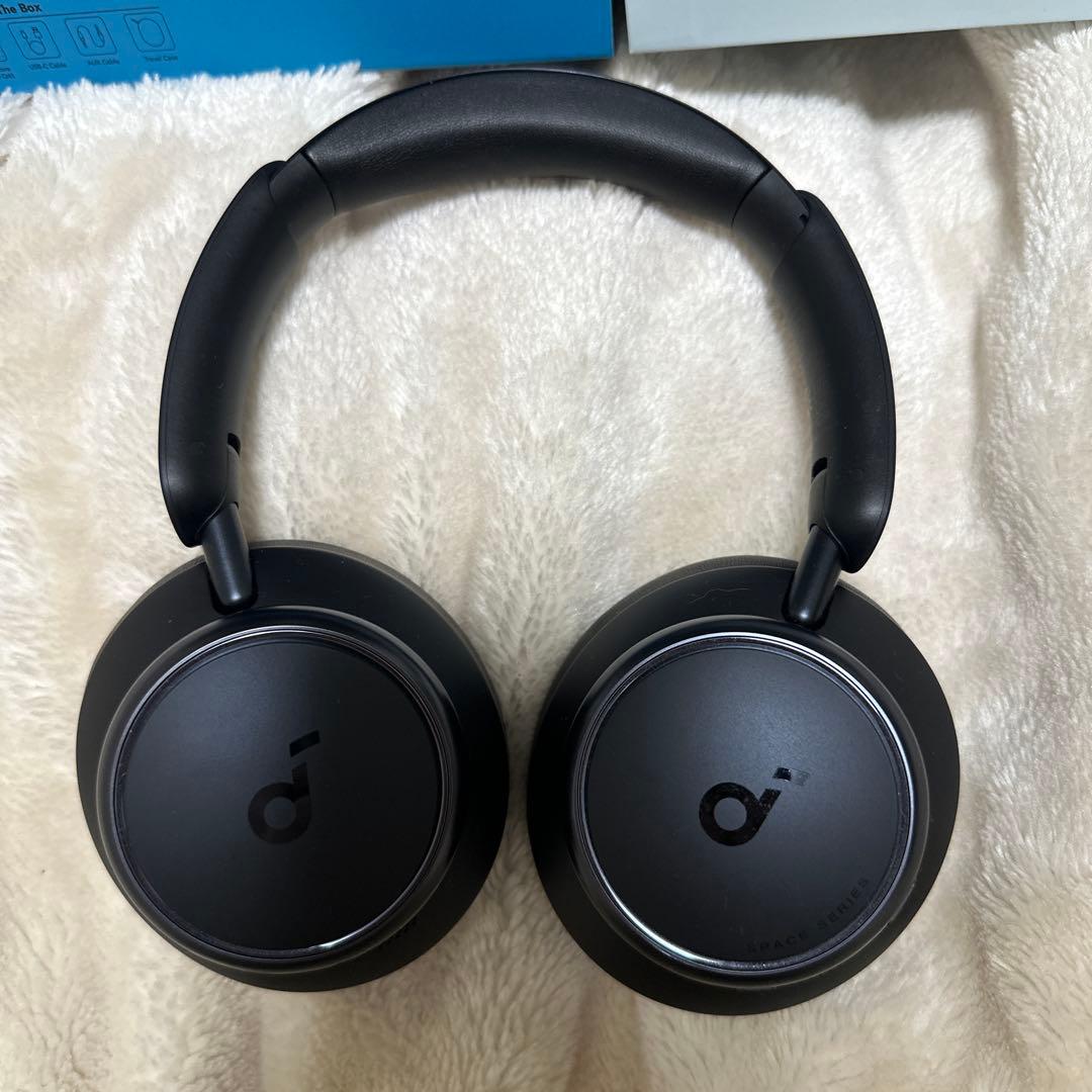 美品 Anker Soundcore Space Q45 ワイヤレスヘッドホン