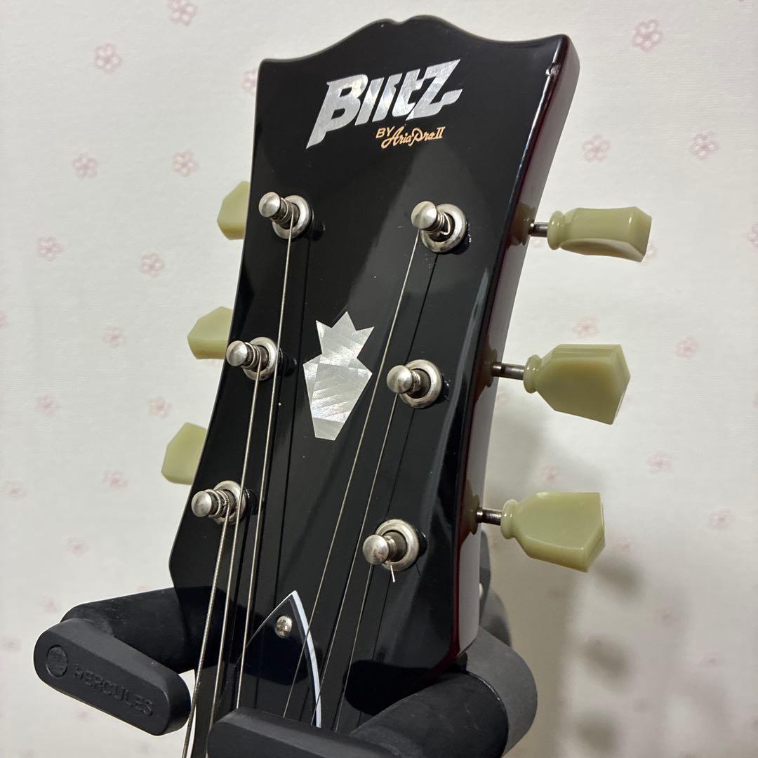 BLITZ BY Aria Pro II SG エレキギター ブリッツ　赤