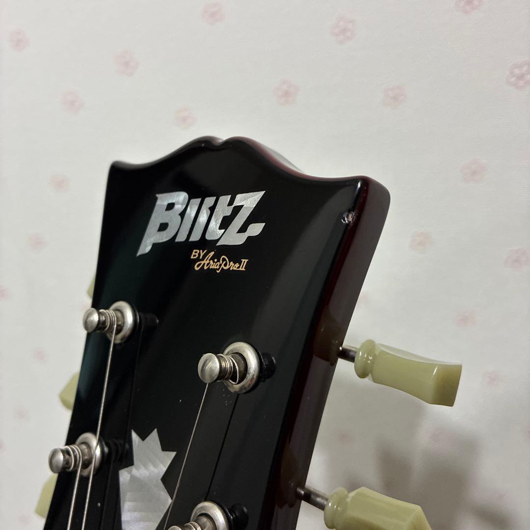 BLITZ BY Aria Pro II SG エレキギター ブリッツ　赤