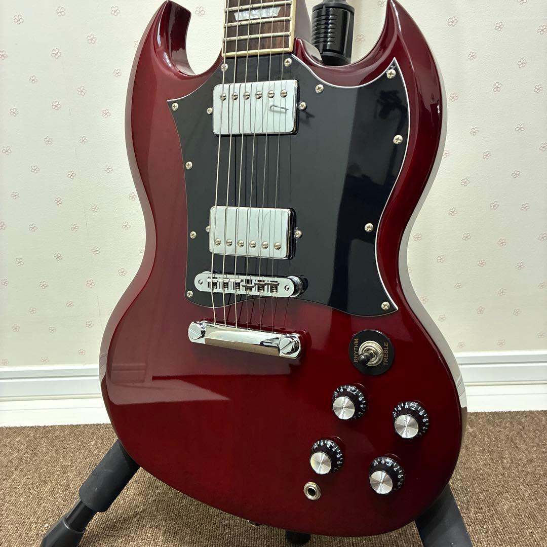 BLITZ BY Aria Pro II SG エレキギター ブリッツ　赤