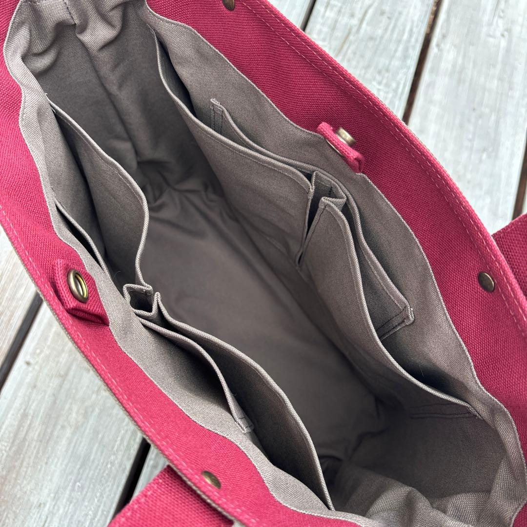 楕円形トートバッグ【倉敷帆布】