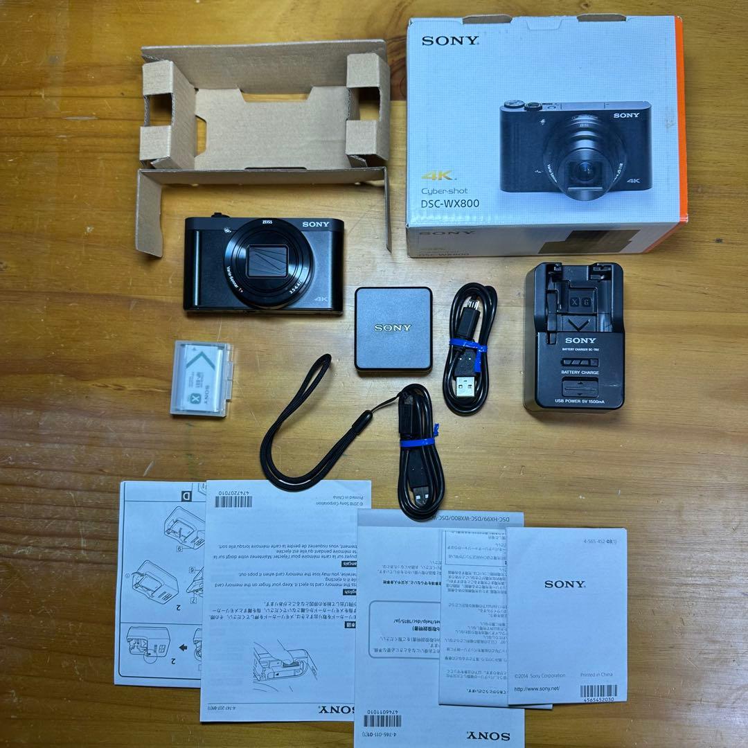 SONY Cyber−Shot WX DSC-WX800 デジカメ6313