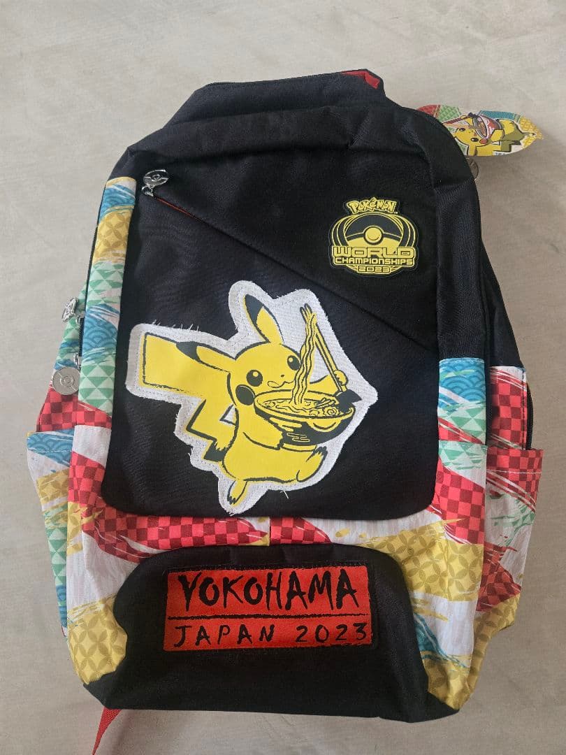 WCS 横浜　YOKOHAMA 2023 バックパック　リュック　ピカチュウ