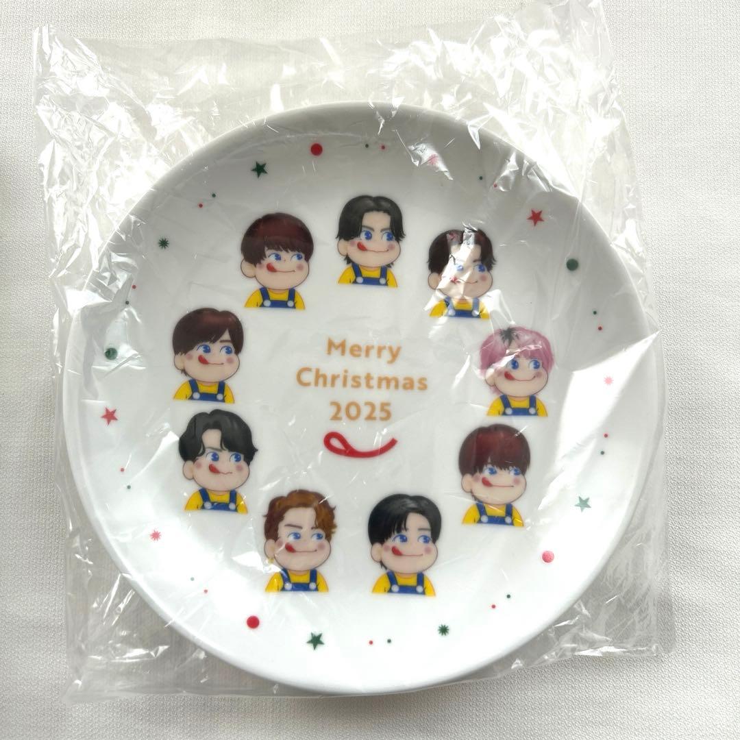 Man×不二家 2025 クリスマスプレート　おまけつき