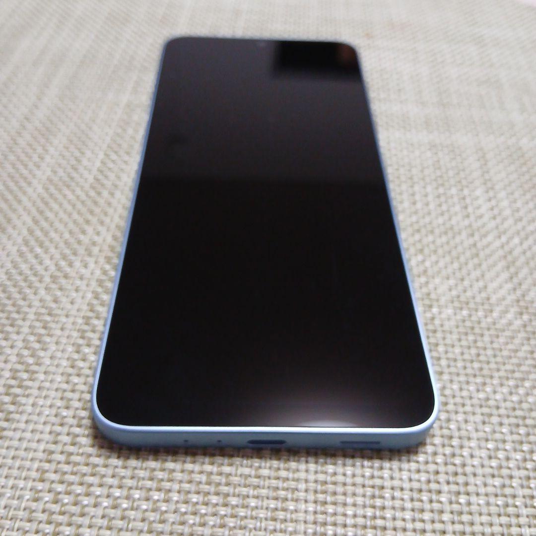 Samsung スマートフォン 本体 ライトブルー