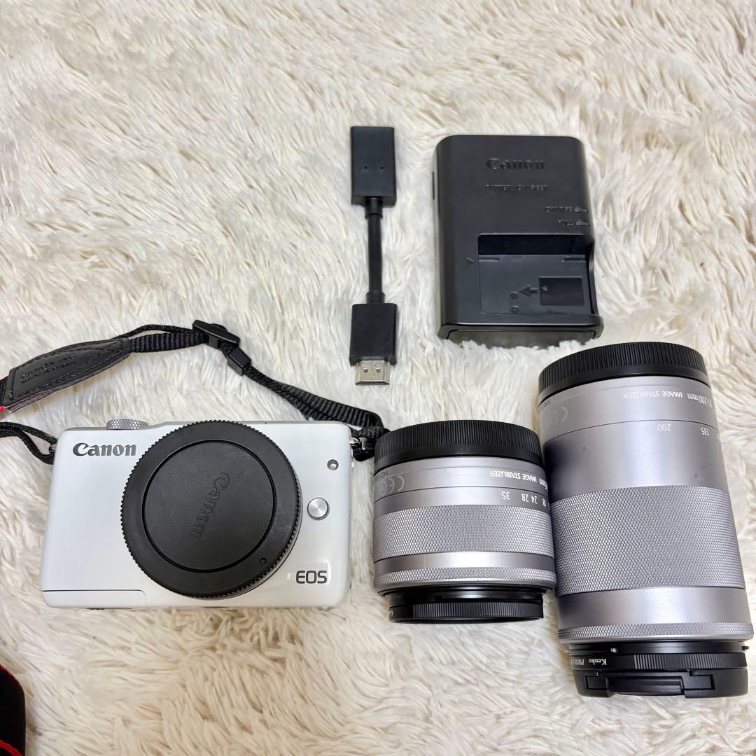 Canon EOS M10 ダブルズームキット ホワイト