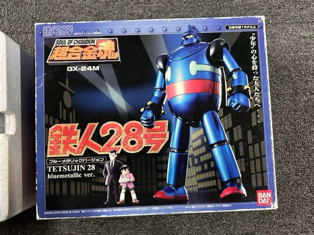 ⭐︎BANDAI 超合金魂 鉄人28号　GX-24M ブルーメタリックバージョン⭐︎