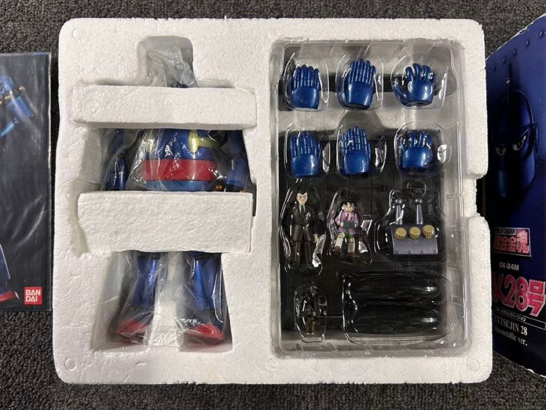 ⭐︎BANDAI 超合金魂 鉄人28号　GX-24M ブルーメタリックバージョン⭐︎