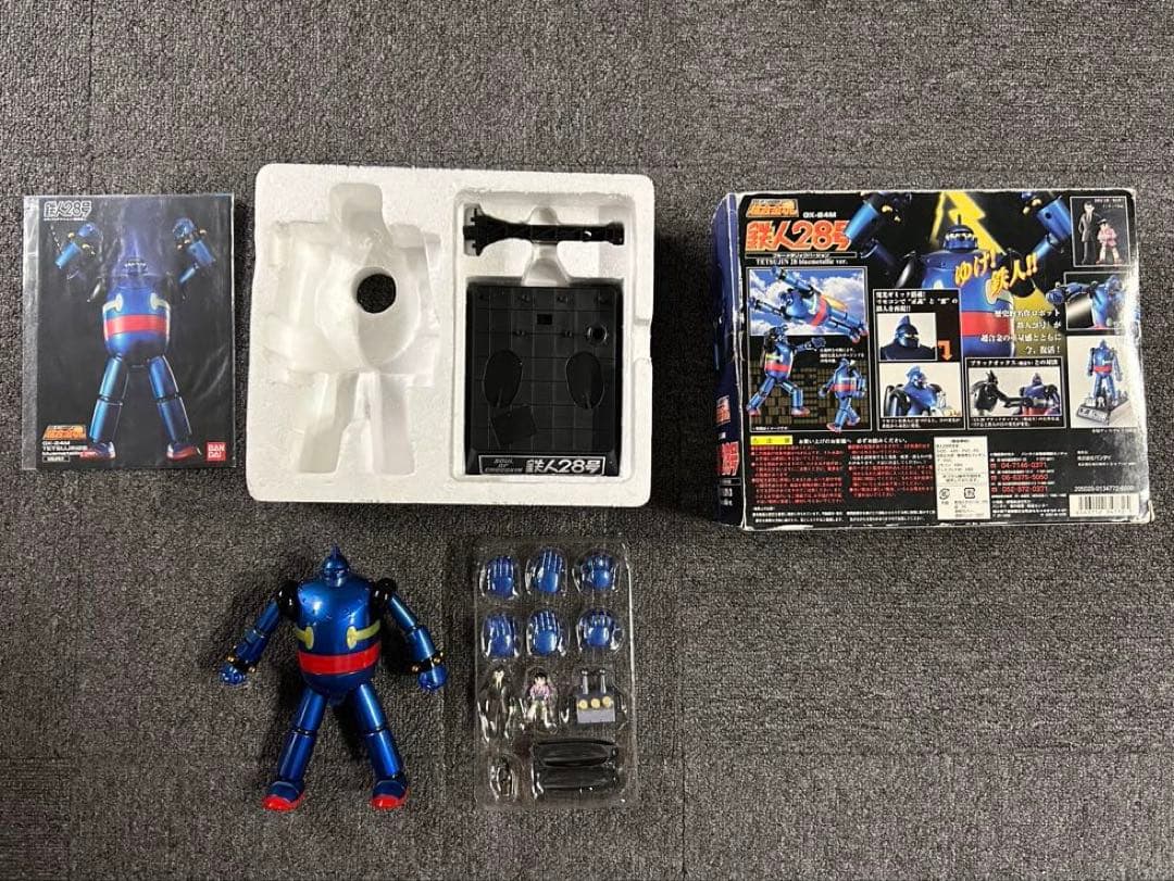 ⭐︎BANDAI 超合金魂 鉄人28号　GX-24M ブルーメタリックバージョン⭐︎