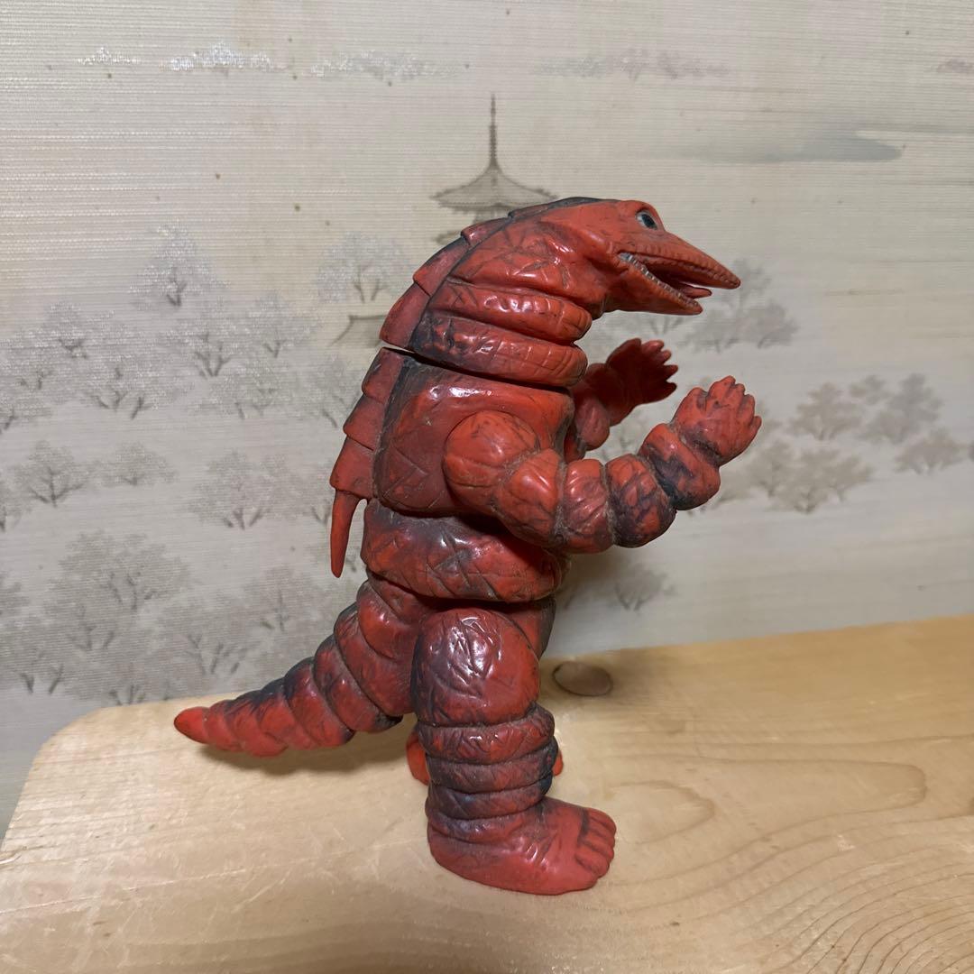 【ブルマァク】完品　テレスドン フィギュア ソフビ ウルトラマン怪獣 当時もの
