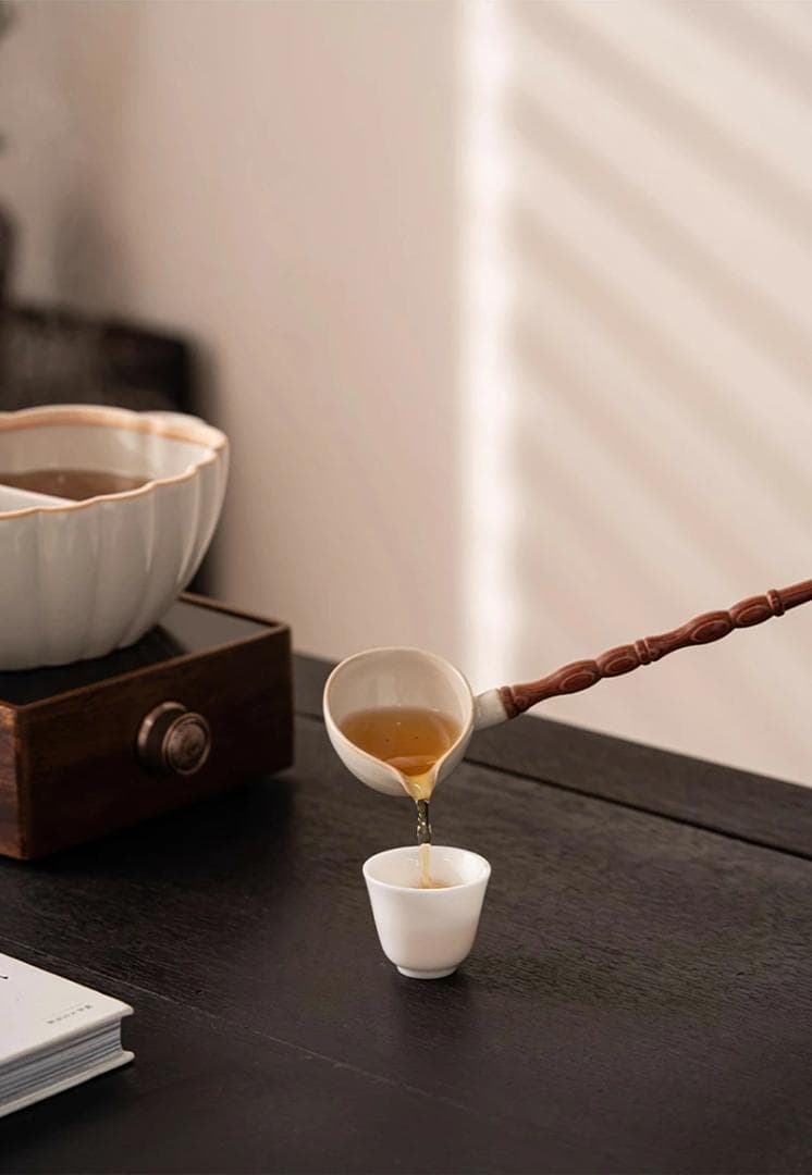 茶さじ付き 土鍋 両手鍋 セラミック 本製】仕切り鍋 調理鍋 フタ付き 万能鍋