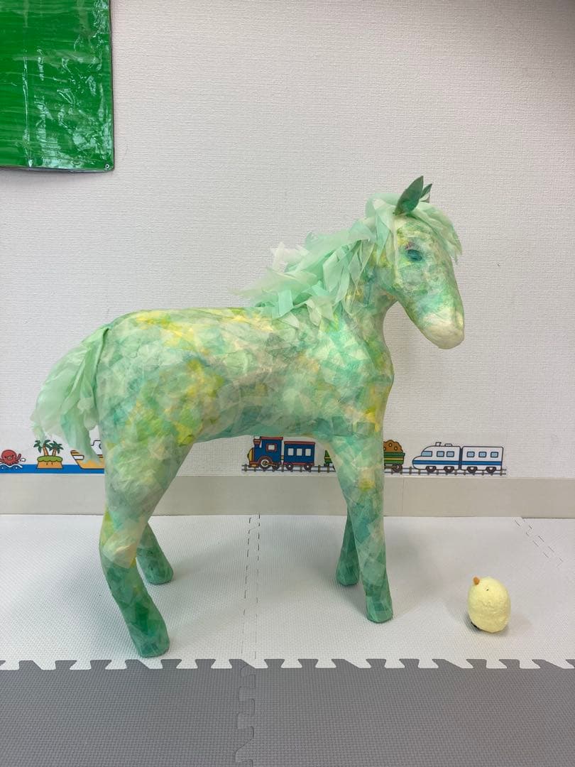 小馬のオブジェ