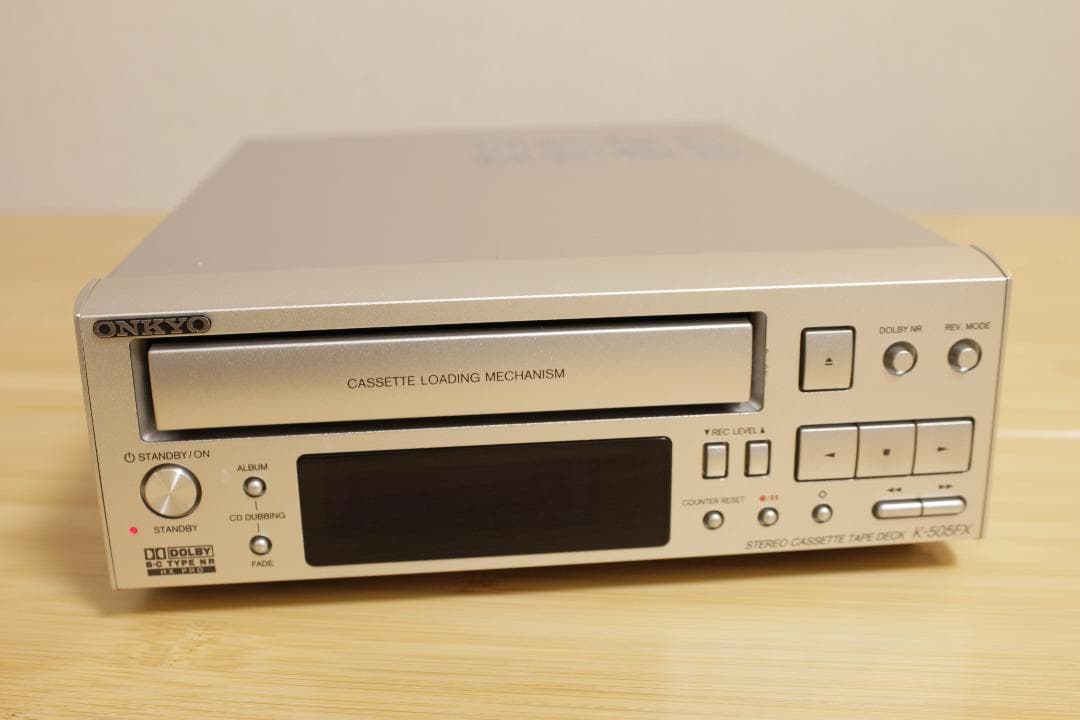 【ONKYO】オンキョー K-505FX カセットデッキ INTEC 205