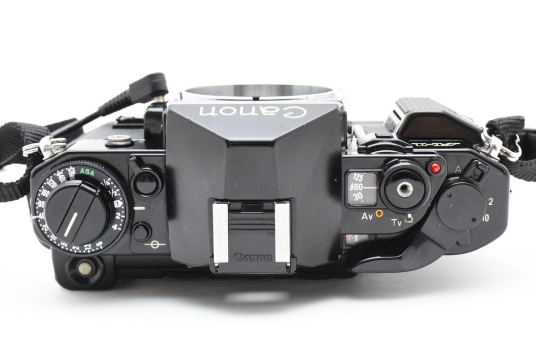 美品☆Canon A-1 ボディ ブラック 黒 データパックA付き 8050-1