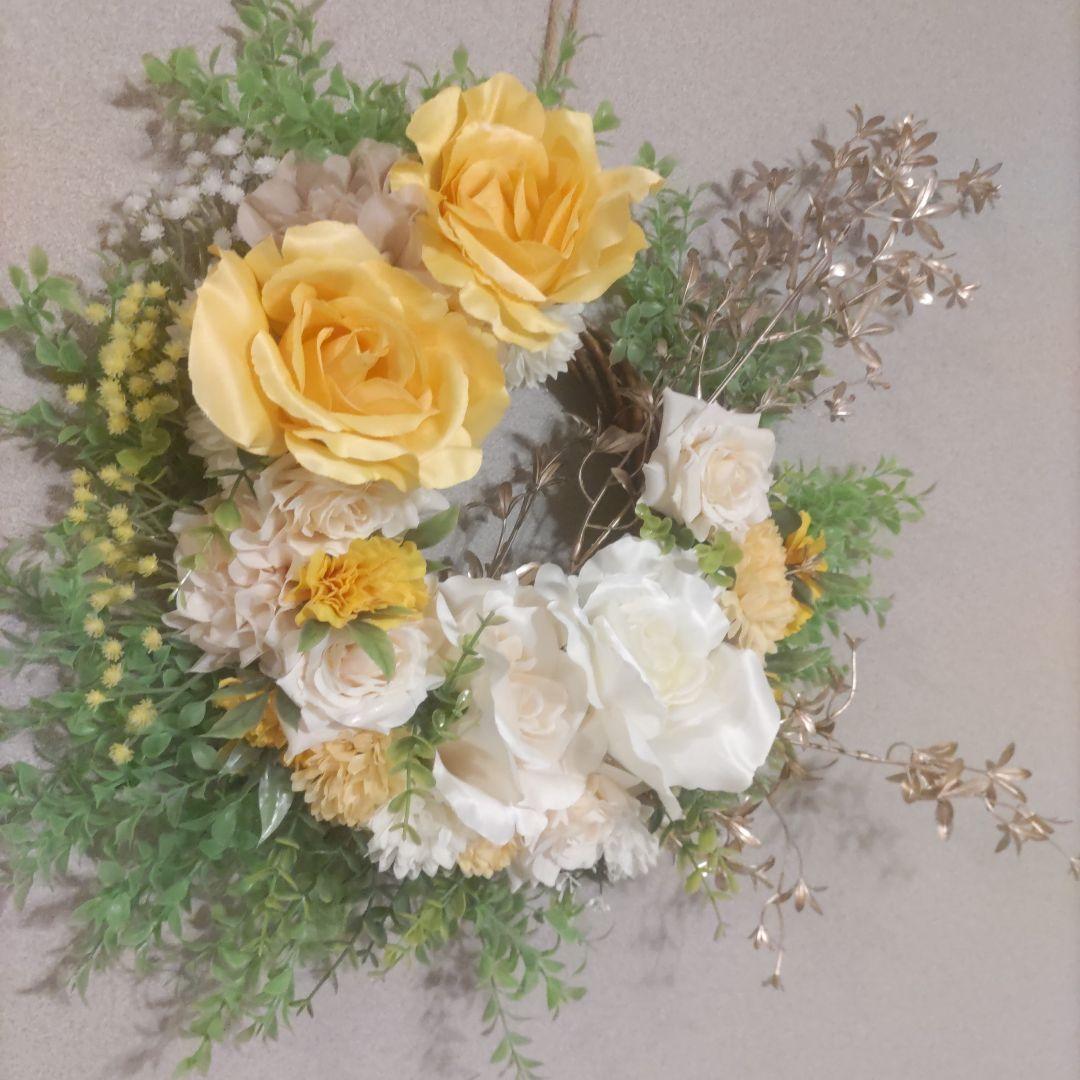 風水玄関リース　お家の玄関素材方角なども 参考になさって下さいませ☆