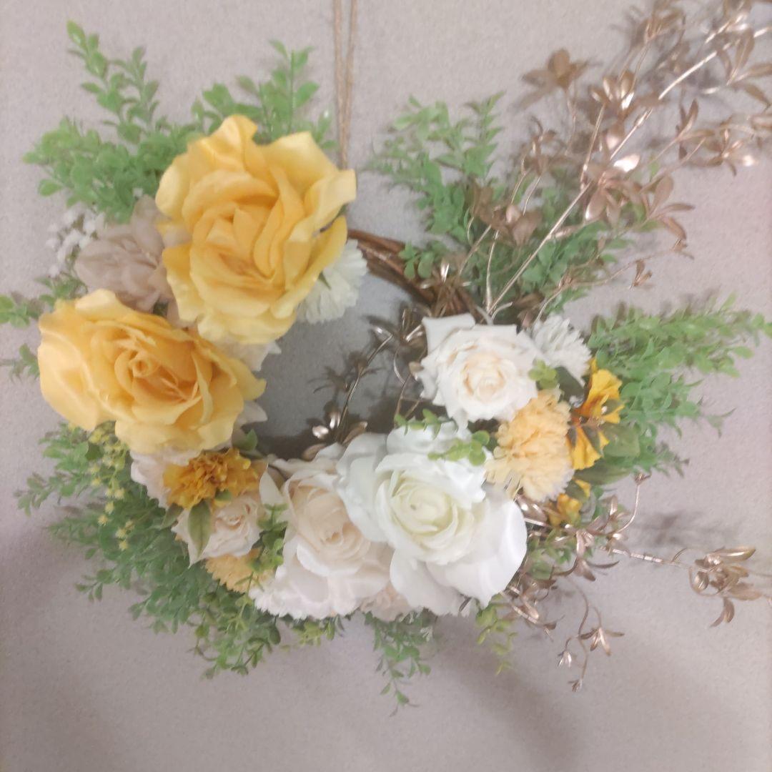 風水玄関リース　お家の玄関素材方角なども 参考になさって下さいませ☆