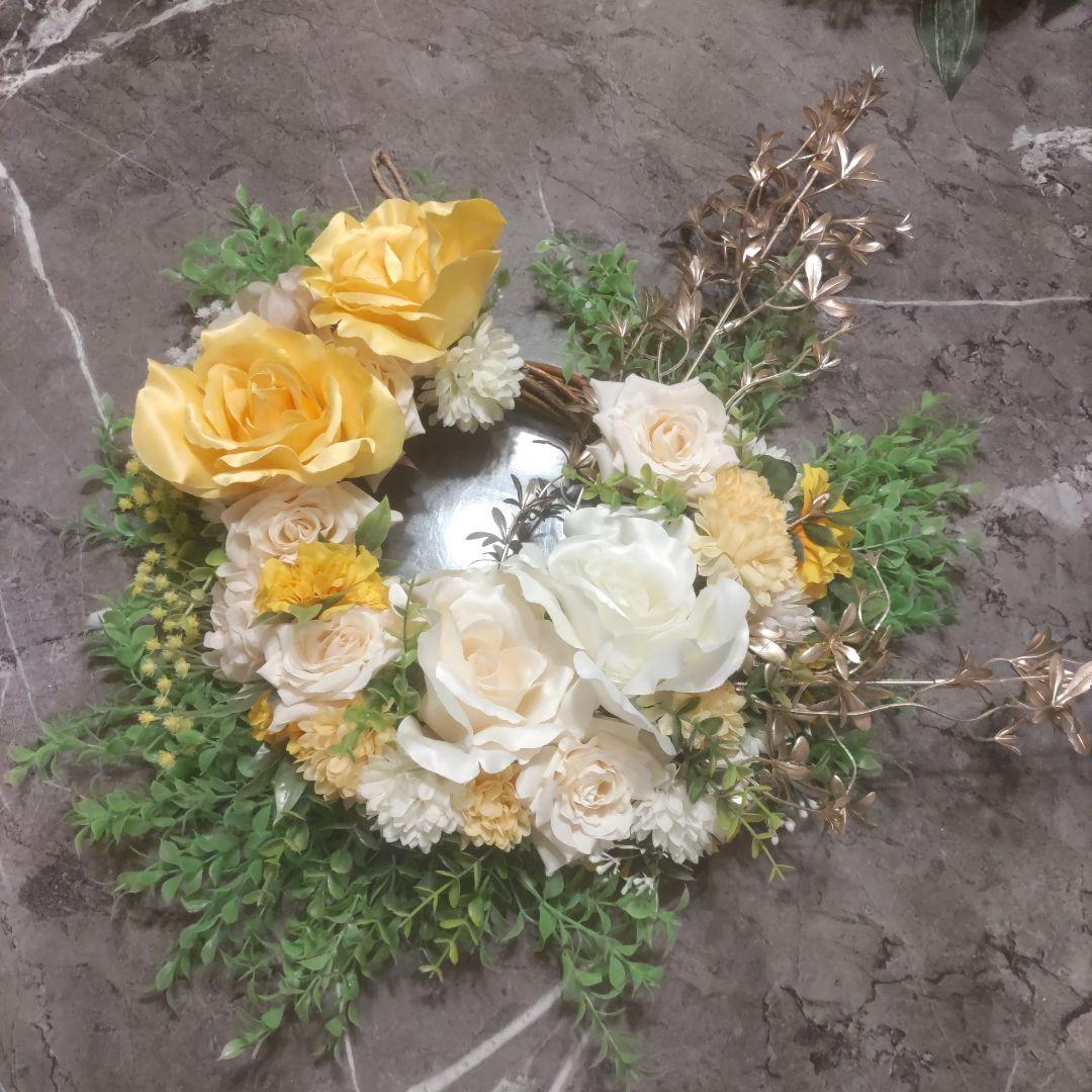 風水玄関リース　お家の玄関素材方角なども 参考になさって下さいませ☆