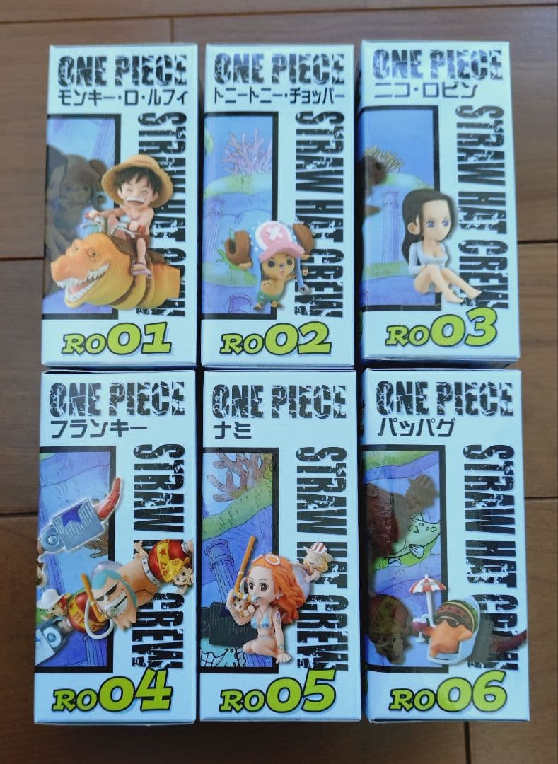 ワンピースフィギュア　ワーコレ　リュウグウ　６体 セット