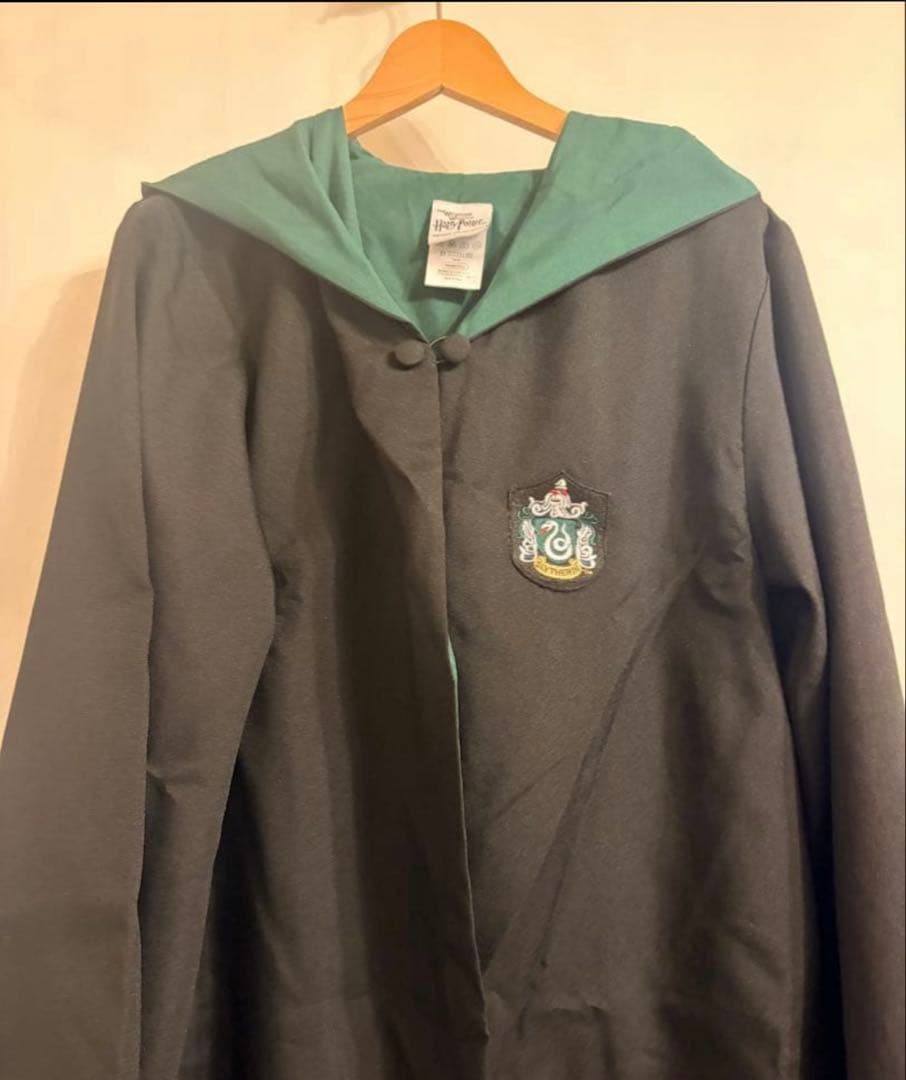 USJ ハリーポッター スリザリン フード付きローブ Mサイズ　公式