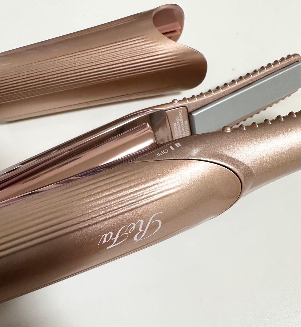 ReFa ビューティックフィンガーアイロン　ミニヘアアイロン　ピンク