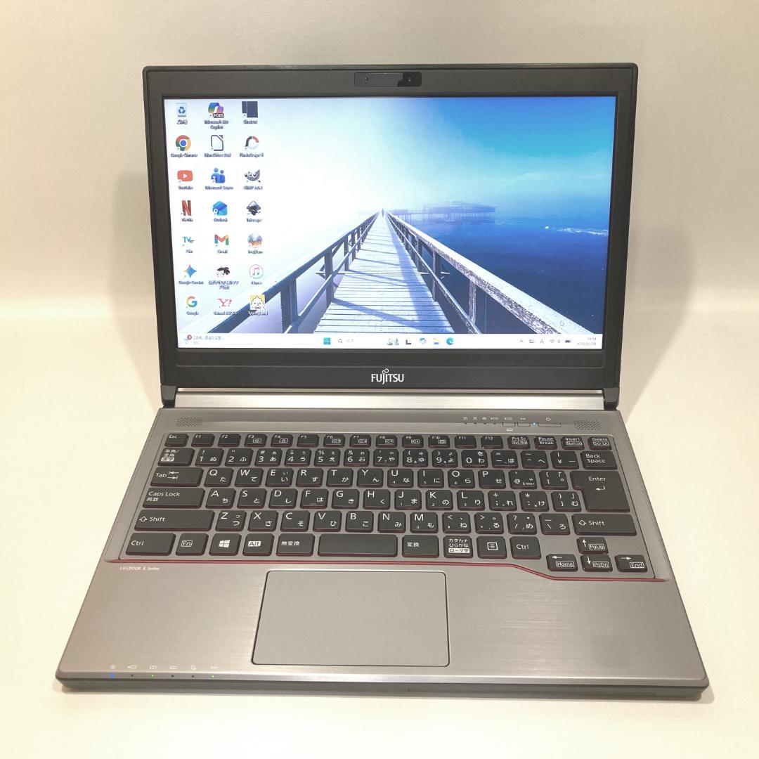 初心者向✨快速i5・DVD✨シルバー✨すぐ使えるノートパソコン◇T519-1