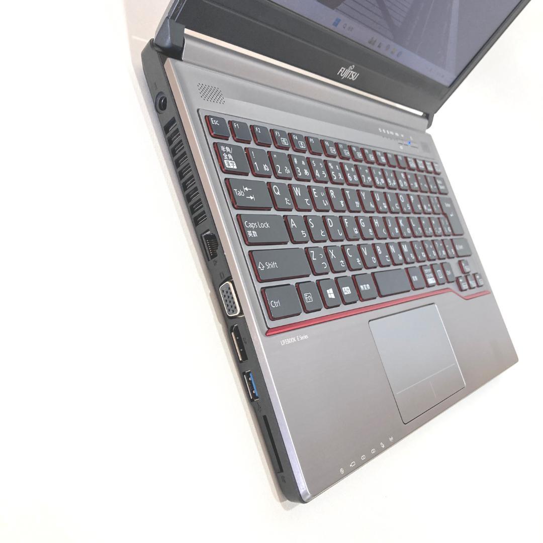 初心者向✨快速i5・DVD✨シルバー✨すぐ使えるノートパソコン◇T519-1