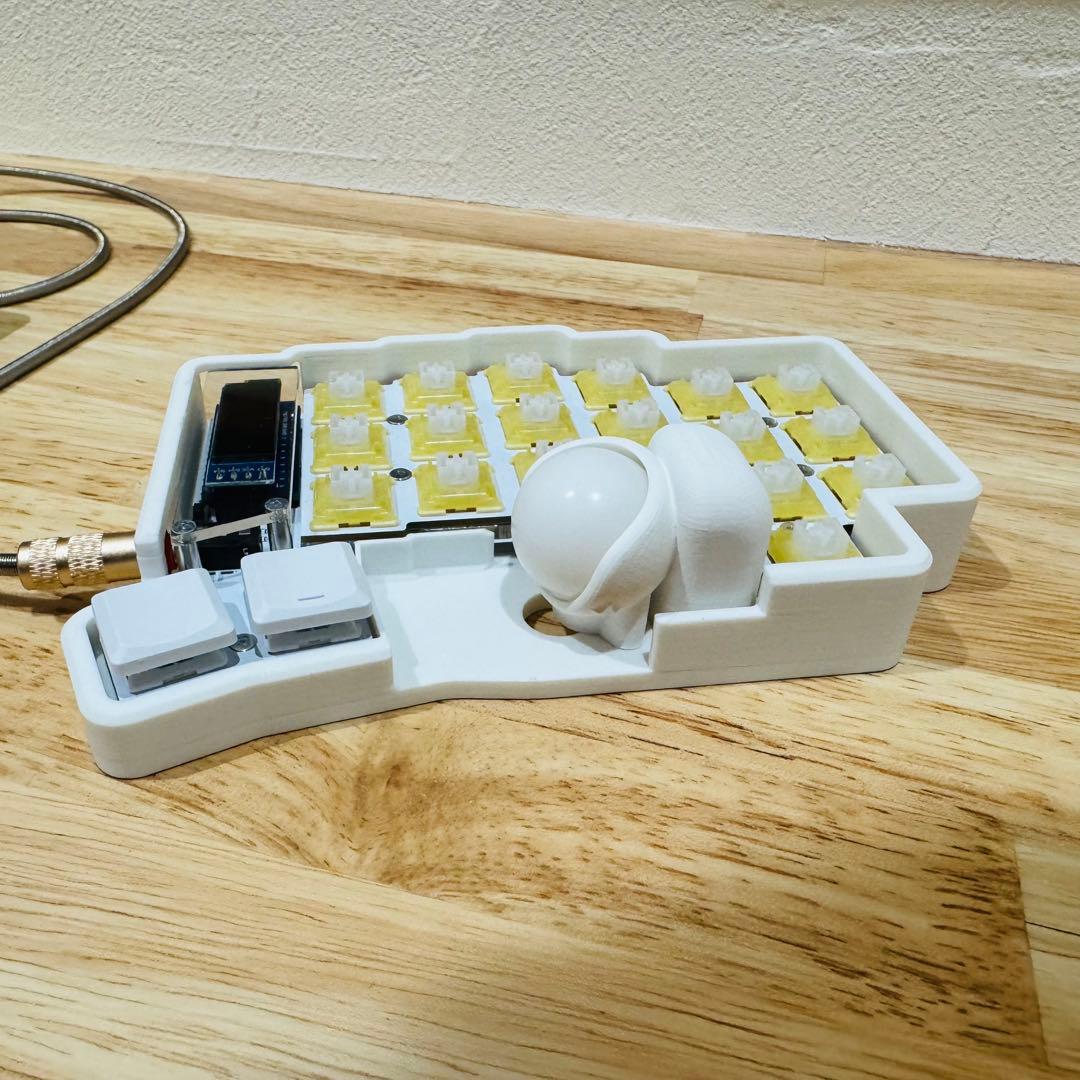 Keyball44 ロープロファイル フルセット