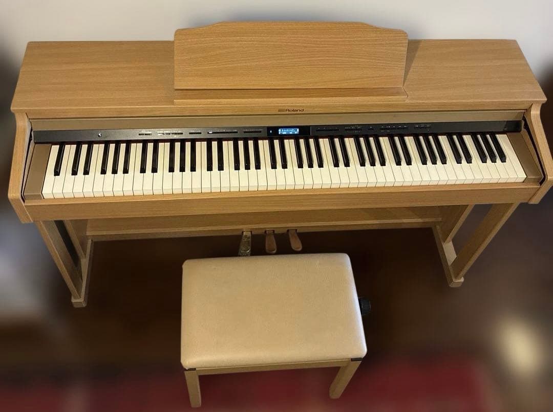 【引取限定 大阪】 ローランド HP601-NB 電子ピアノ