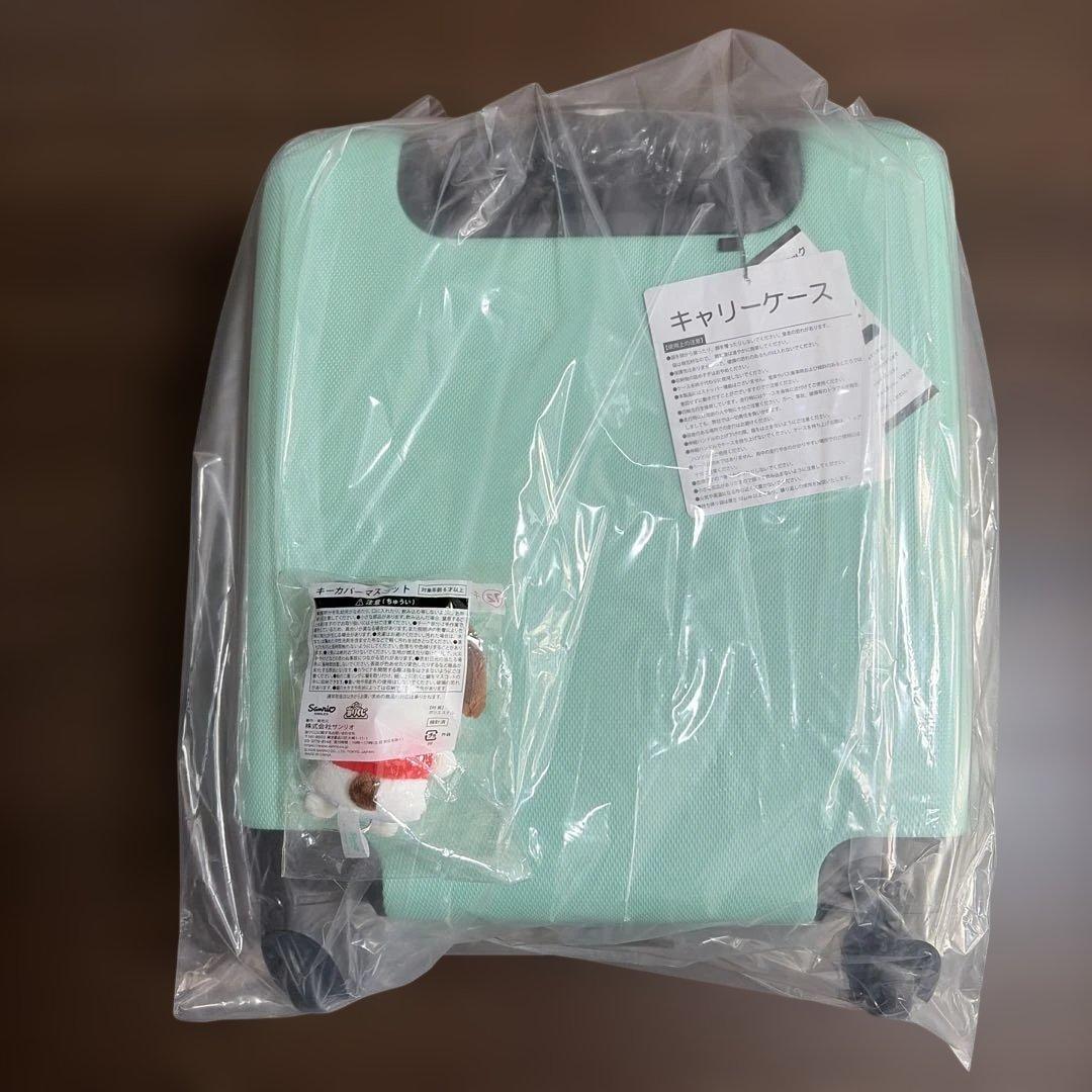 サンリオキャラクターズ当りくじ　ポチャッコ　キャリーケース＆KKマスコット