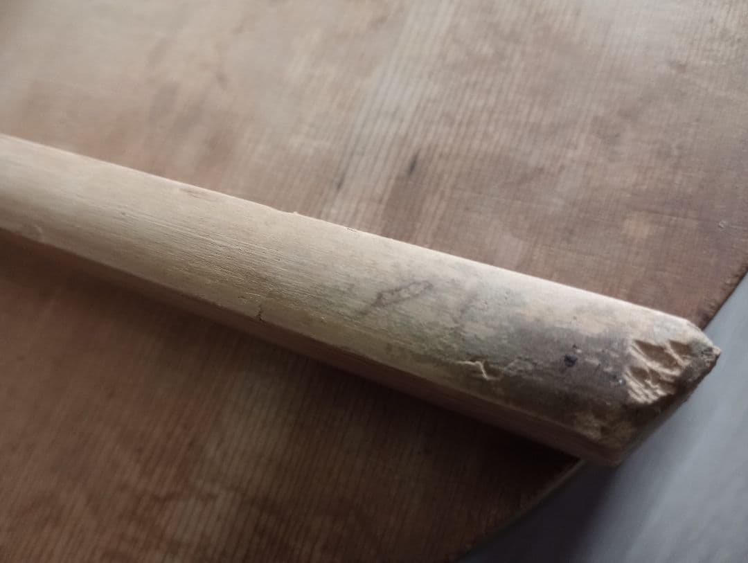 岡持　木製寿司桶　持ち手付き・仕切り付き　アンティーク