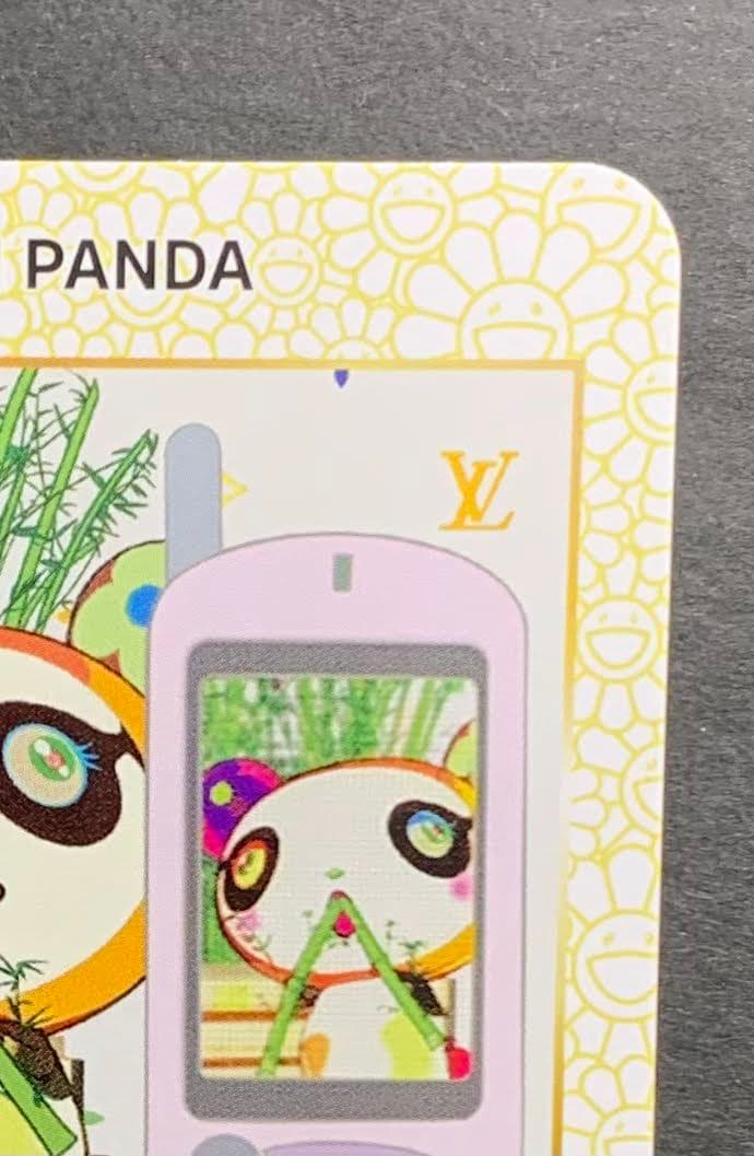 ♡LOUIS VUITTON PANDA 2003/005/C 村上隆 トレカ