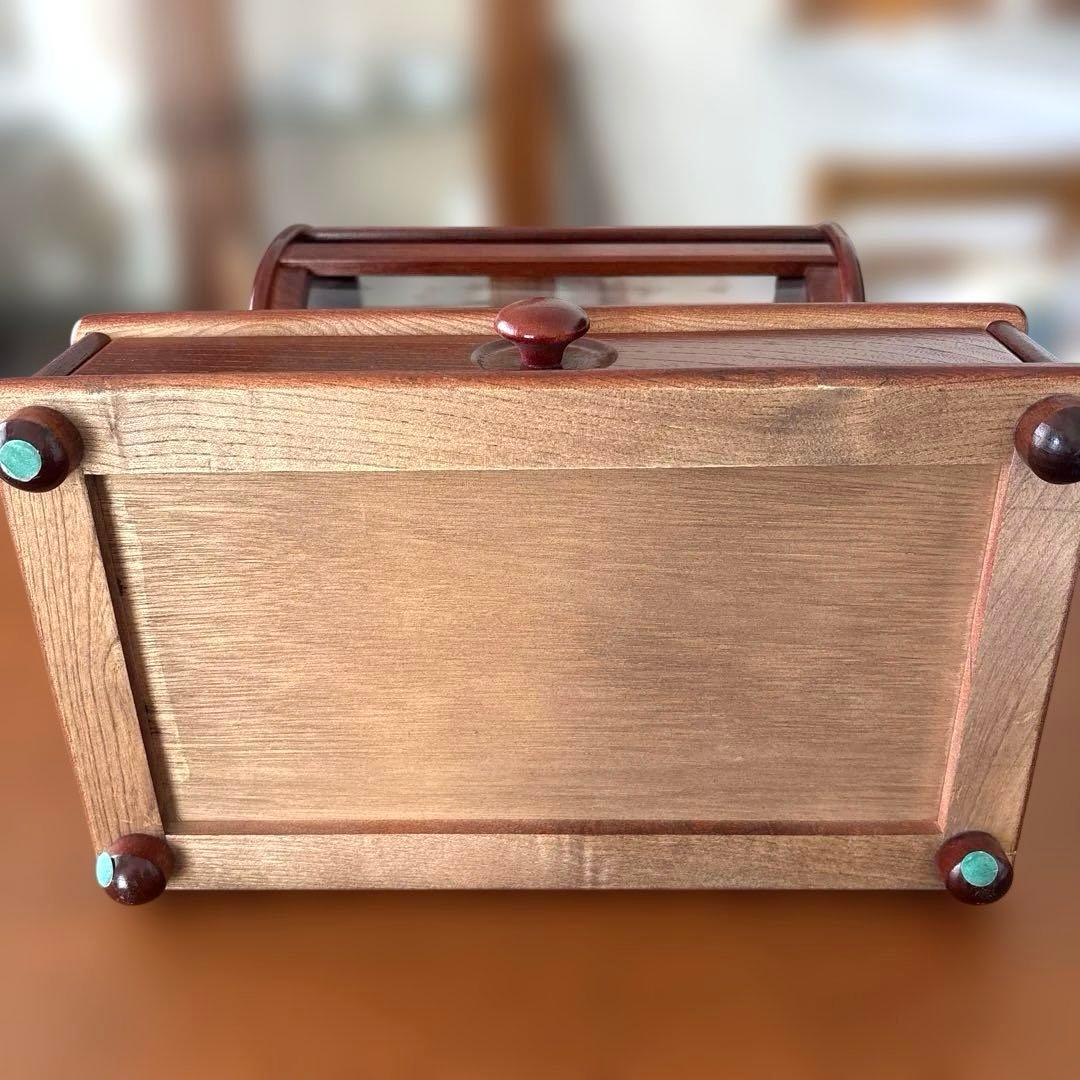 可愛い過ぎるソーイングボックス　裁縫箱　ヴィンテージ