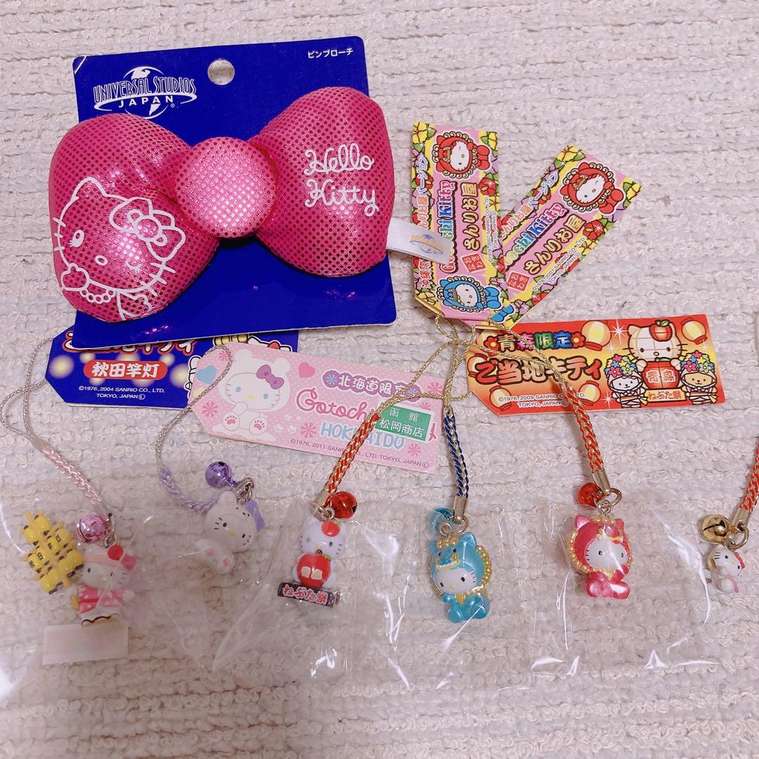 サンリオ ハローキティ キティちゃん ご当地キティ ストラップ ねぶた レア