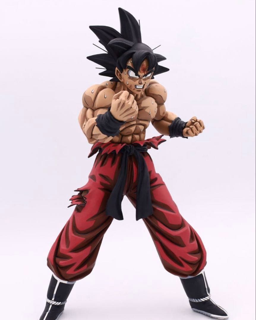 ドラゴンボール　コミックカラー　孫悟空　リペイントフィギュア　二次元彩色