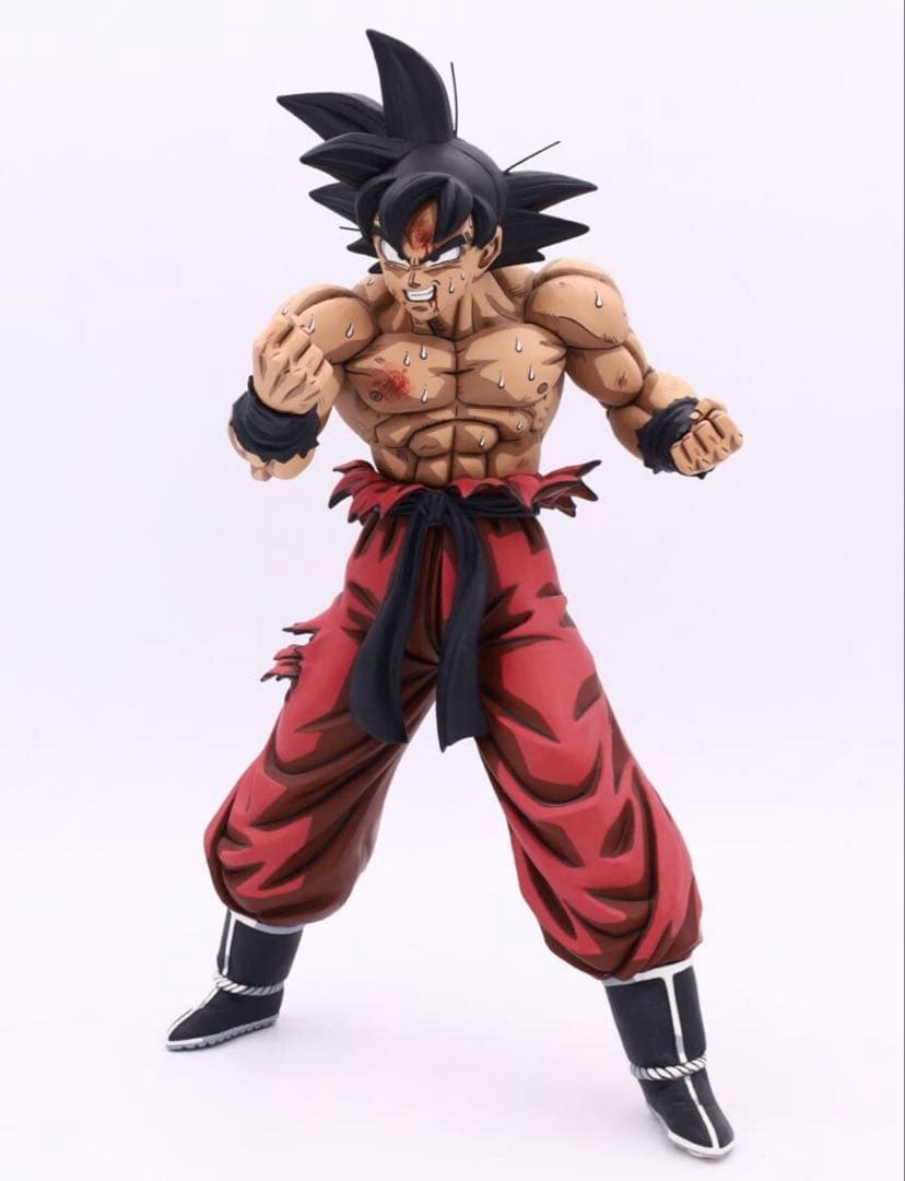 ドラゴンボール　コミックカラー　孫悟空　リペイントフィギュア　二次元彩色