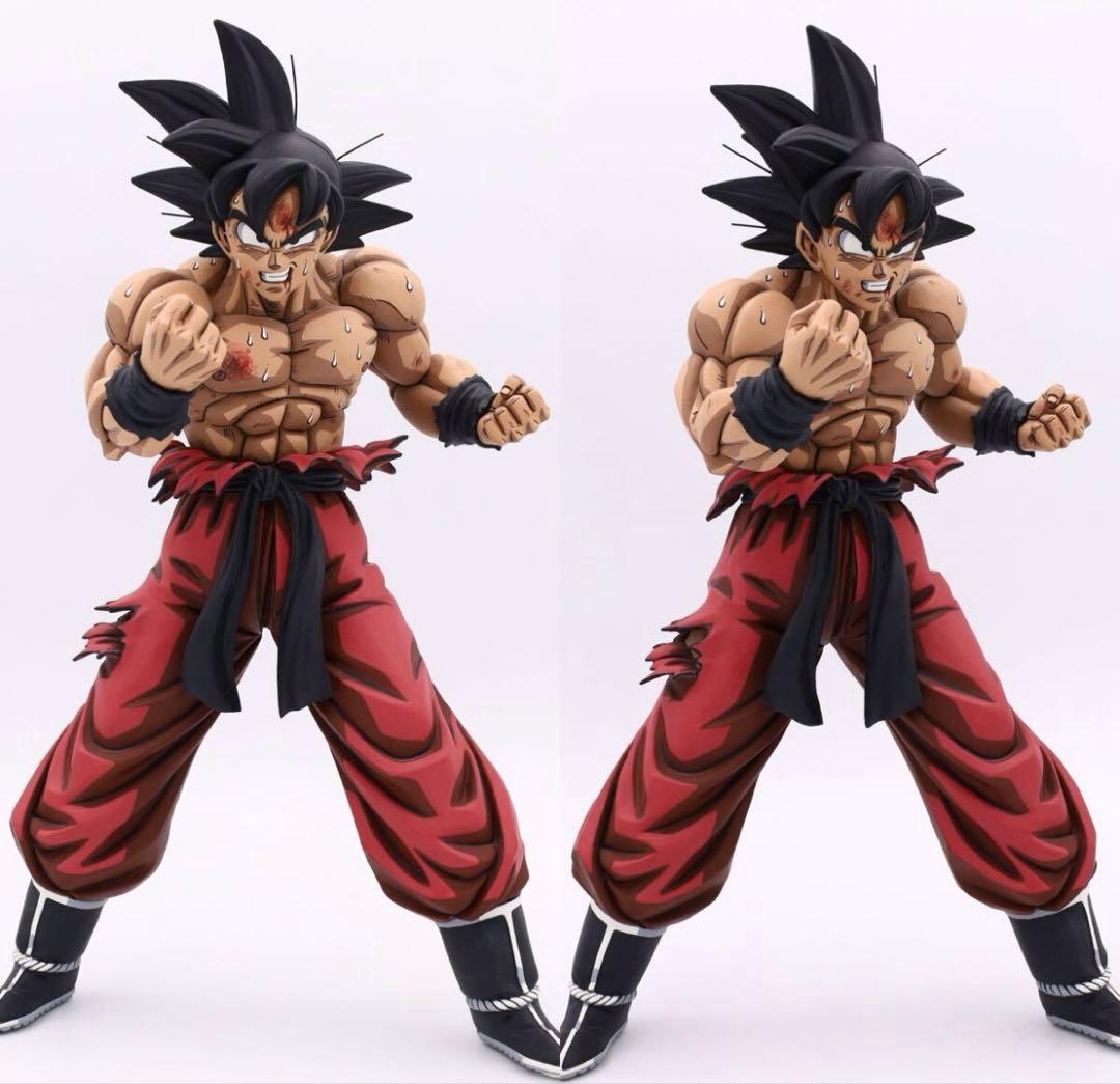 ドラゴンボール　コミックカラー　孫悟空　リペイントフィギュア　二次元彩色