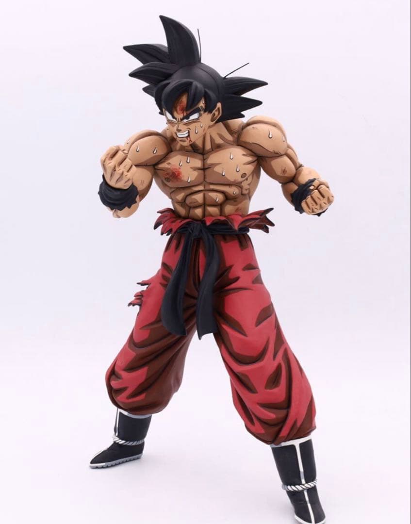 ドラゴンボール　コミックカラー　孫悟空　リペイントフィギュア　二次元彩色