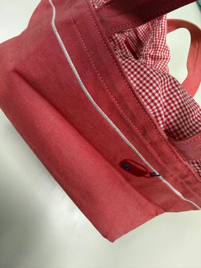 ファミリア　ランチバッグ　お弁当入れ　お弁当ケース　お弁当袋　デニム