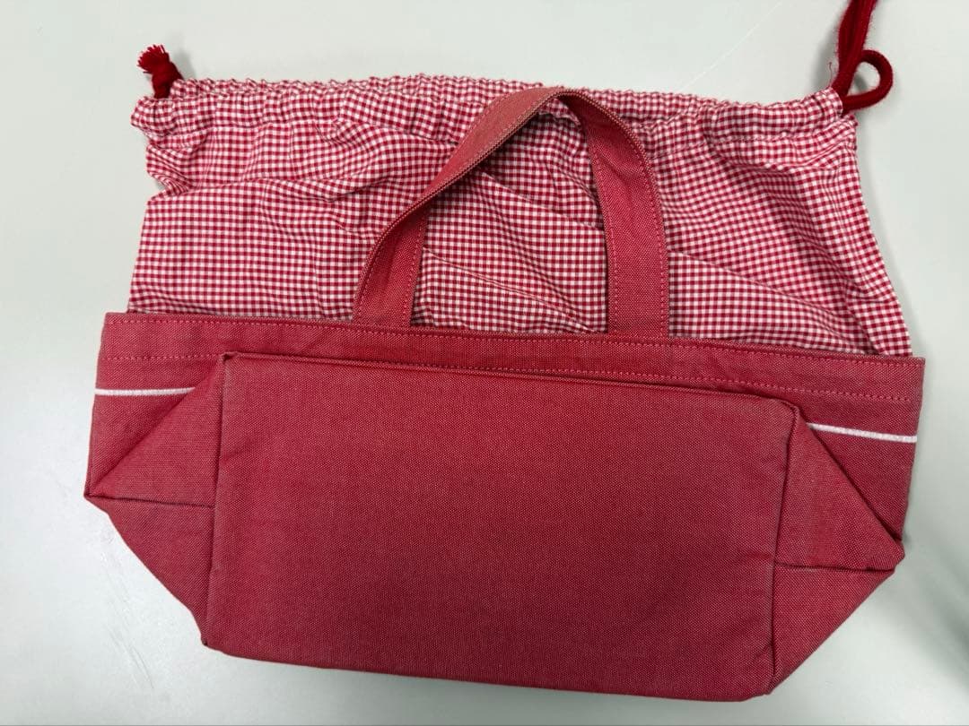 ファミリア　ランチバッグ　お弁当入れ　お弁当ケース　お弁当袋　デニム