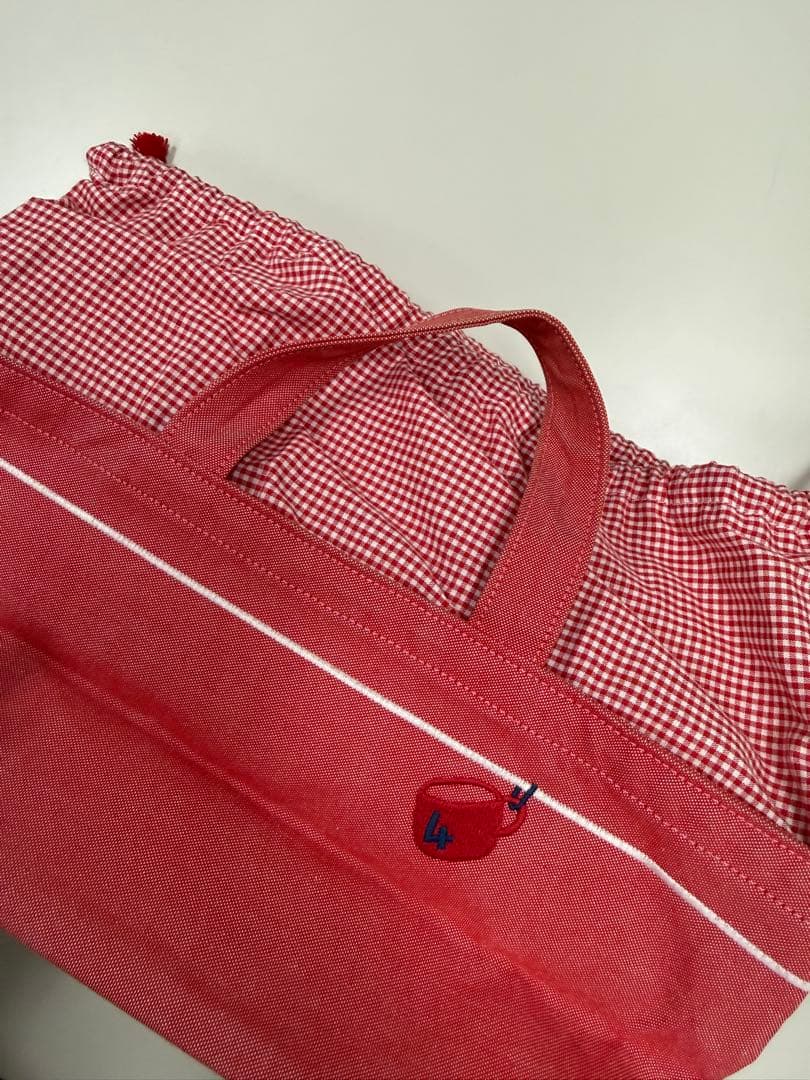 ファミリア　ランチバッグ　お弁当入れ　お弁当ケース　お弁当袋　デニム