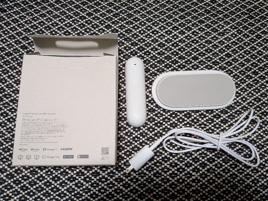 Google TV Streamer 4K ホワイト