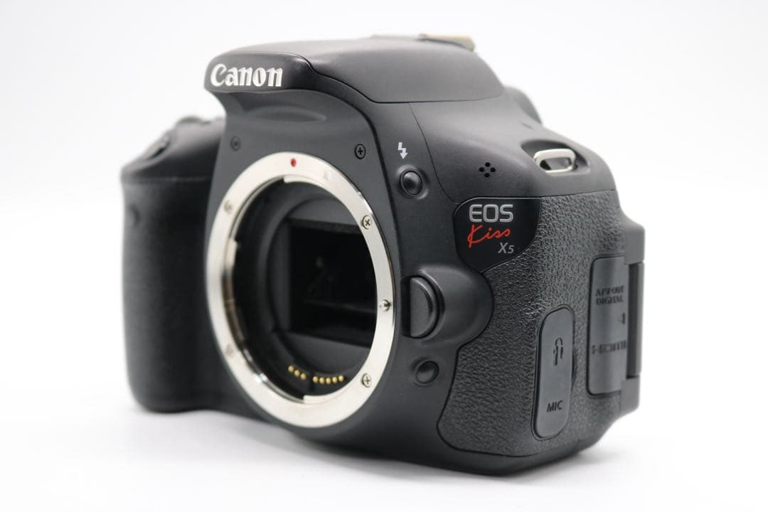 美品ですが訳あり 【Canon EOS Kiss X5 レンズセット】 安心保証