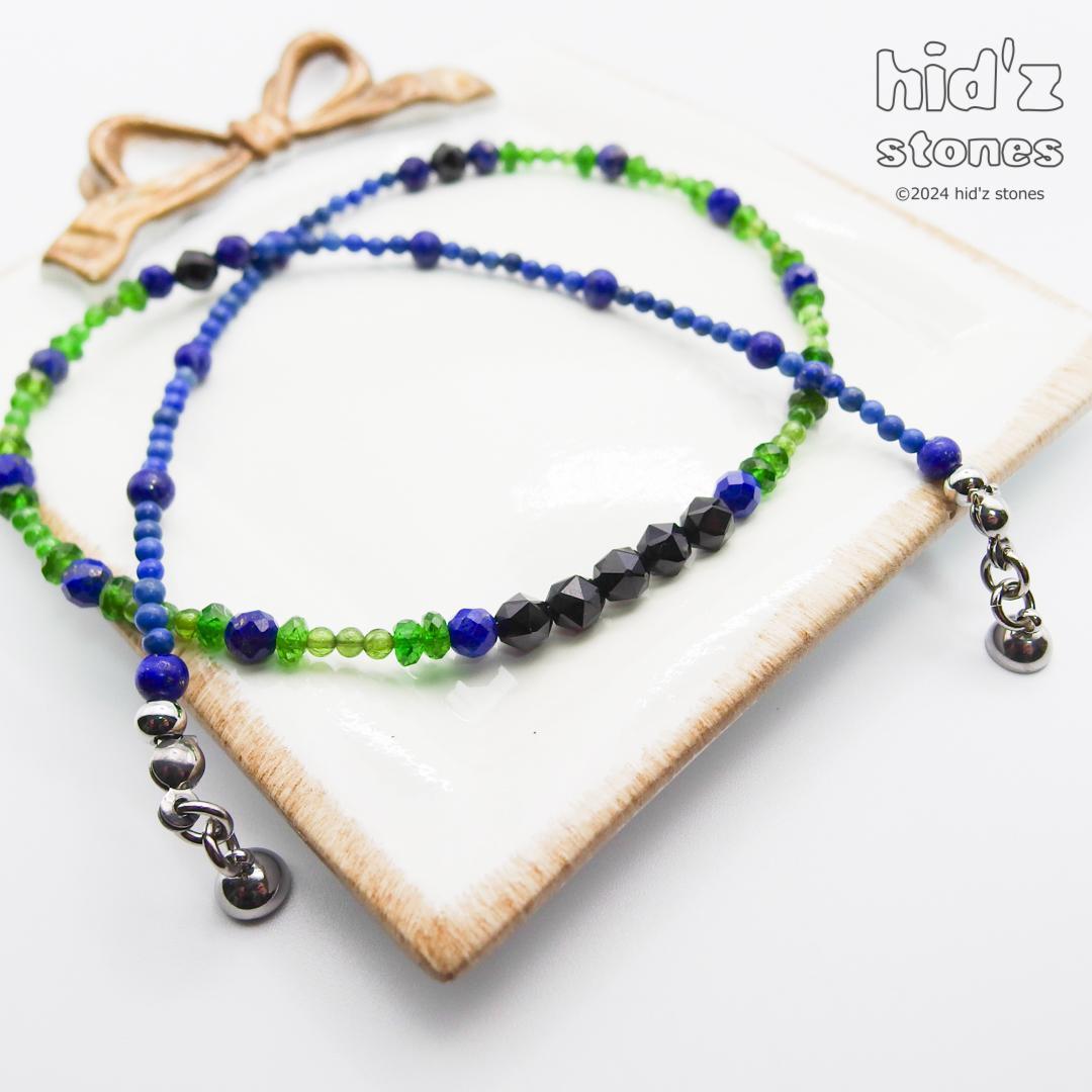 ◆一点もの天然石ネックレス:MSCm-004