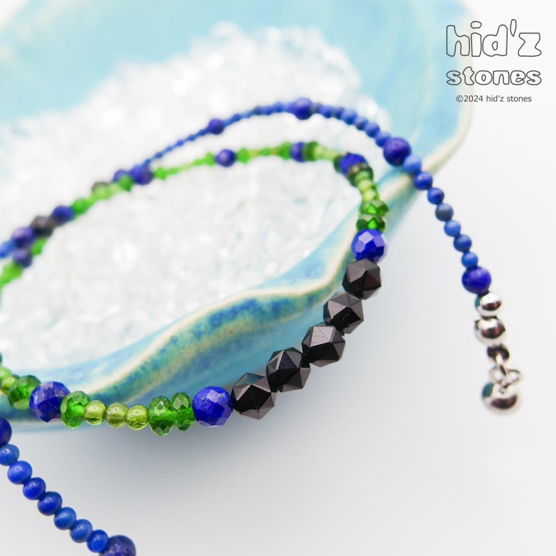 ◆一点もの天然石ネックレス:MSCm-004