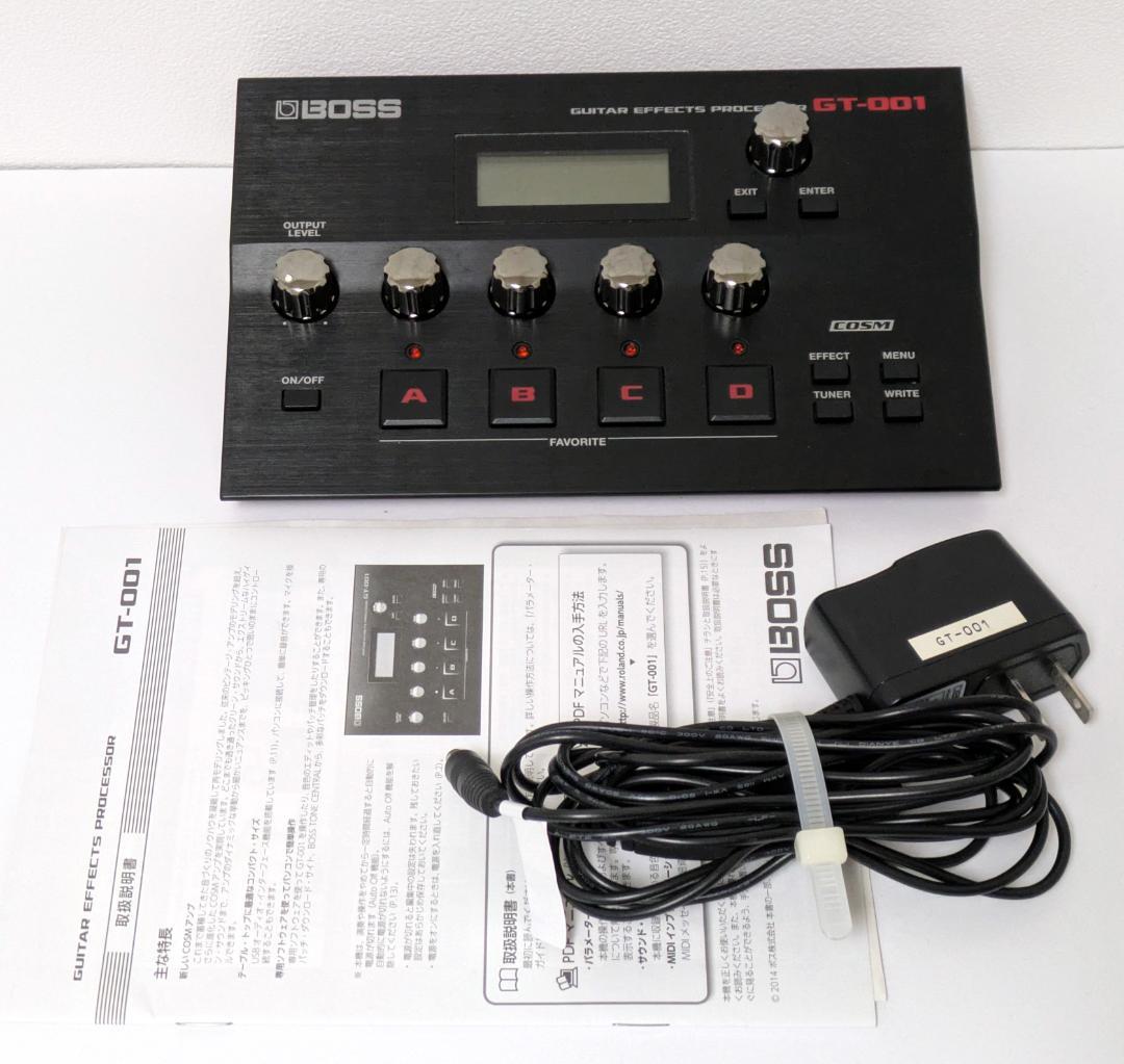 ギター BOSS GT-001 - Guitar Effects Processor